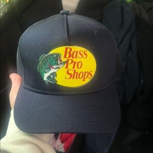Bass Pro Shops Navy Blue Fishing Cap